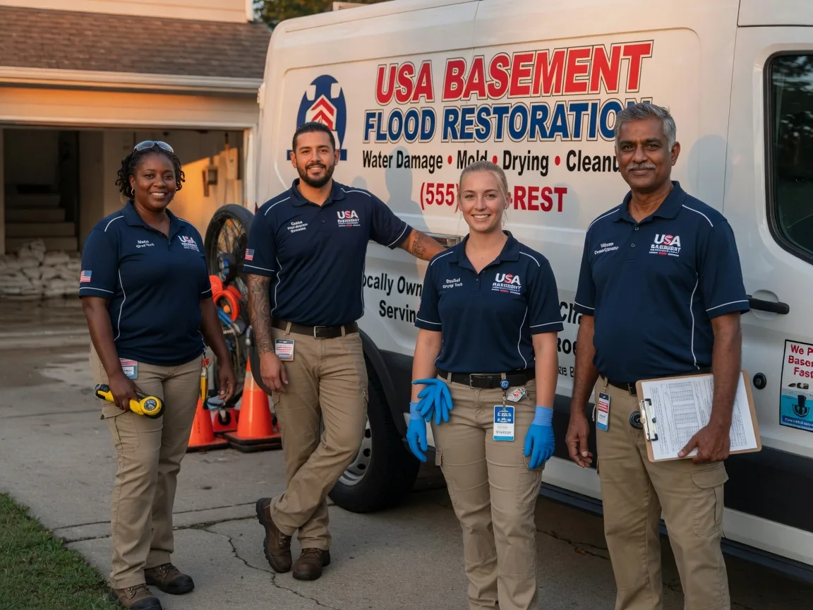 Basement Flood Cleanup company in Kyle, SD